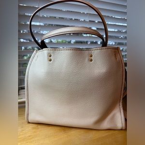 Coach 1941 Rogue 30 Glovetanned Pebble Leather in Chalk with dust bag